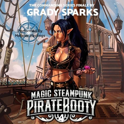 Magic Steampunk Pirate Booty Books 1 to 4 - Grady Sparks