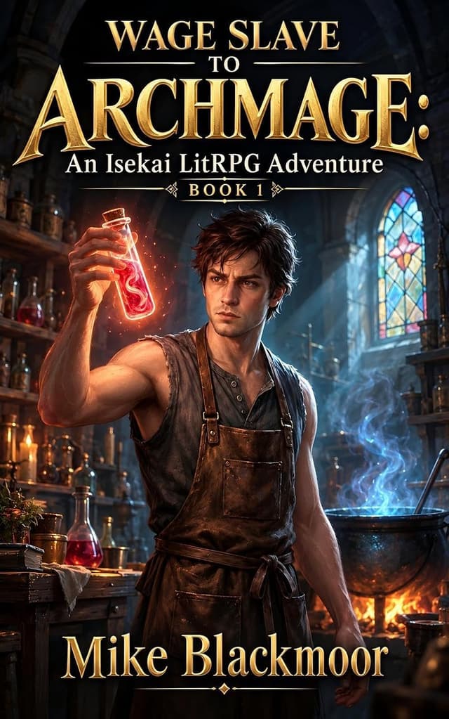 Wage Slave to Archmage: An Isekai LitRPG Adventure (BOOK 1) - Mike Blackmoor