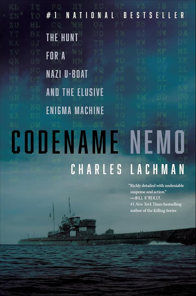 Codename Nemo: The Hunt for a Nazi U-Boat and the Elusive Enigma Machine - Charles Lachman