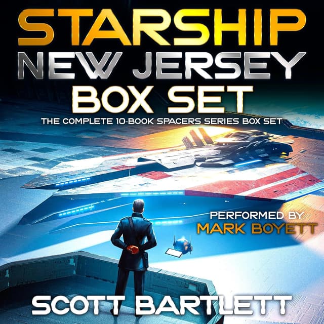 Starship New Jersey Box Set The Complete 10-Book SciFi Series - Scott Bartlett
