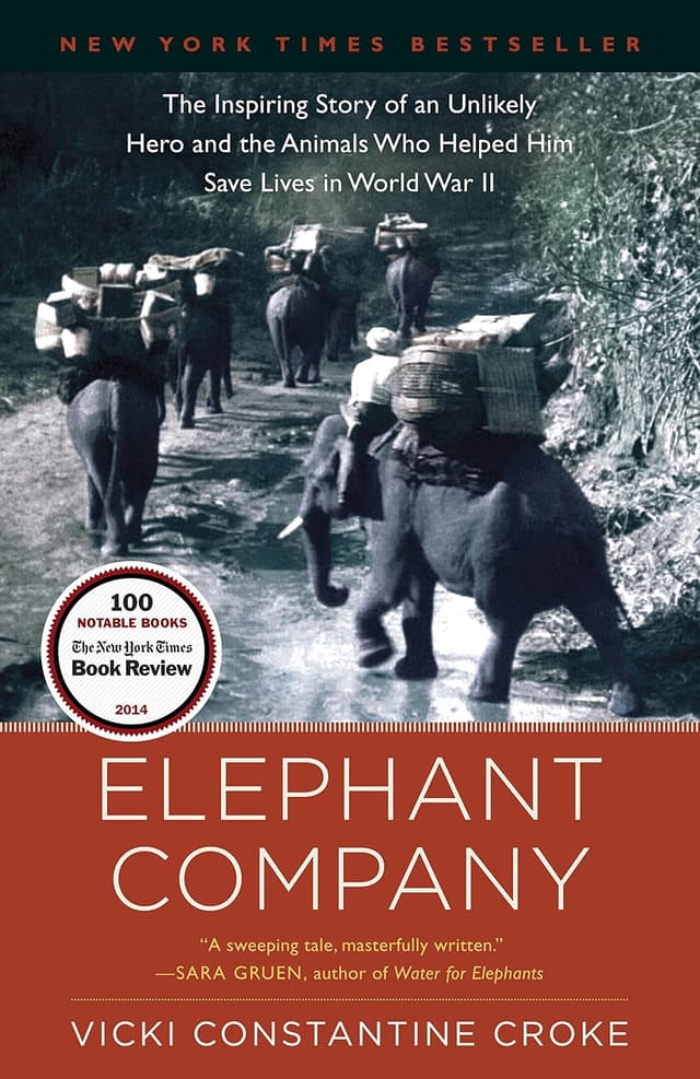 Elephant Company: The Inspiring Story of an Unlikely Hero and the Animals Who Helped Him Save Lives in World War II - Vicki Constantine Croke