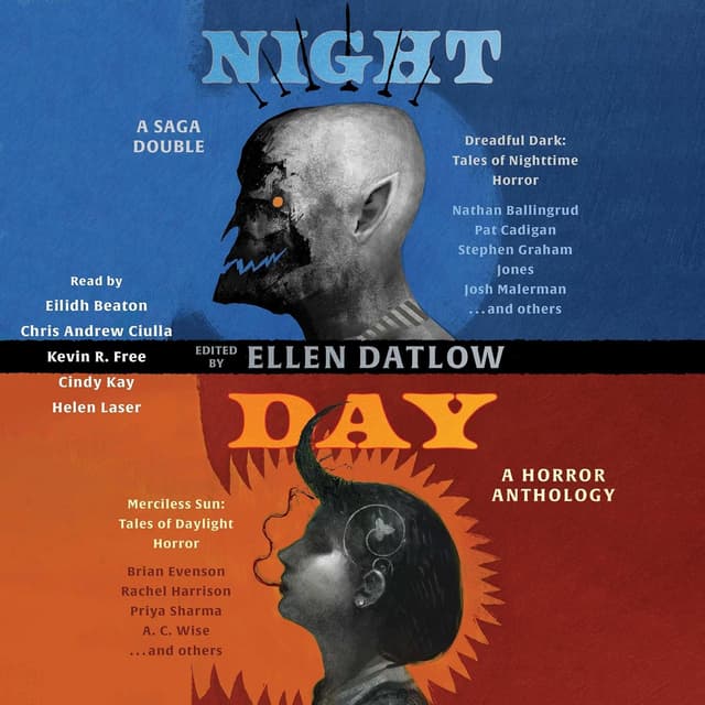 Night & Day: Dreadful Dark: Tales of Night Time Horror/Merciless Sun: Tales of Daylight Horror - Ellen Datlow
