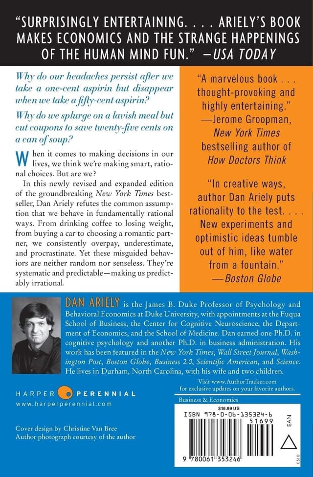 Predictably Irrational - Dan Ariely